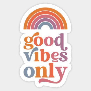 Good Vibes Only Design Sticker